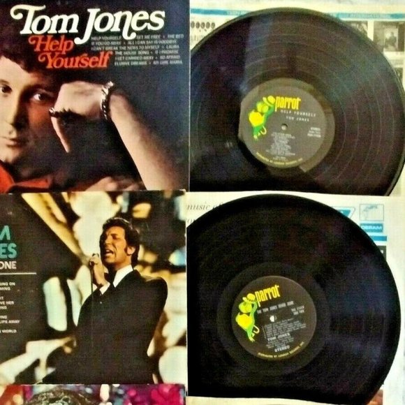Tom Jones-Help Yourself, Fever Zone, Tom, Live-Las Vegas, Caesars Palace 5 LPs - Picture 11 of 14